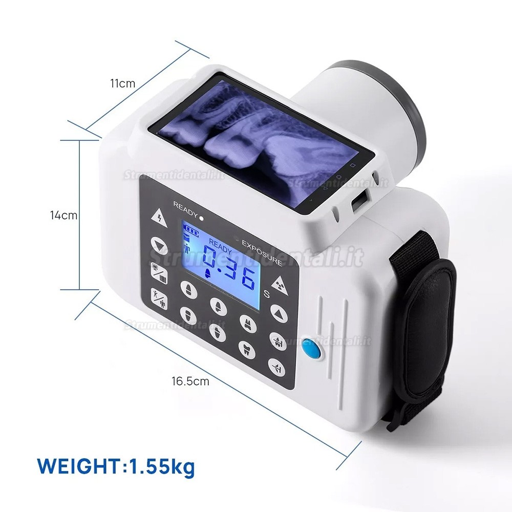 Apparecchio radiografico dentale portatile + Sensori intraorali svg dentale 2230/2635
